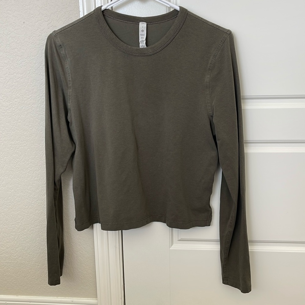 Lulu long sleeve crop